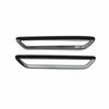 Carbon Fiber 2X Rear Fog Lamp Light Cover Trim For Hyundai Sonata 2020 2021 Auto