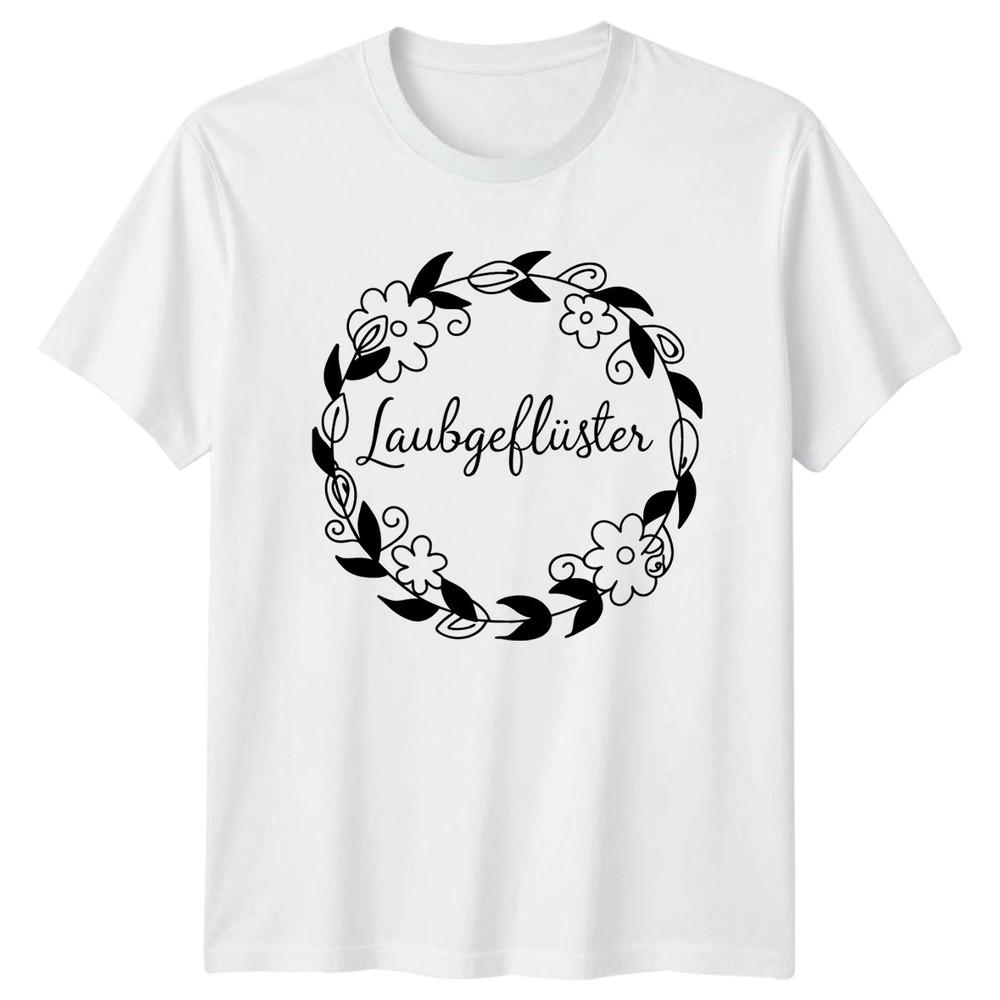 Laubgeflster Unisexs TShirt Autumn GerUnisex Nature Gift For Her S