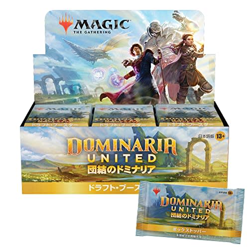 Magic: The Gathering Dominaria Unite Draft Booster (Japanese Edition) (Box of 36 Packs) MTG Trading Cards Wizards of the Coast C97111400