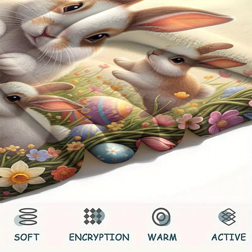 1 ks Flanelová deka s kresleným potiskem, Vysoce kvalitní, Pohodlná pro všechna roční období, Domácí dekorace, Teplo a pohodlí, Perfektní jako vánoční dárek k narozeninám