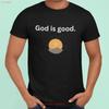 Gud Är God T-shirt för Män Kristet Jesu Rustning Herrars Tro Skriftställe Biblisk Vers vintage Tvättad Andningsbar mode