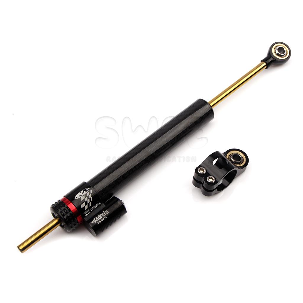 Motorcycle Damper Steering Stabiliz Adjustable 252mm 342mm steering stabilizer for Honda Kawasaki Yamaha Aluminum universal damp
