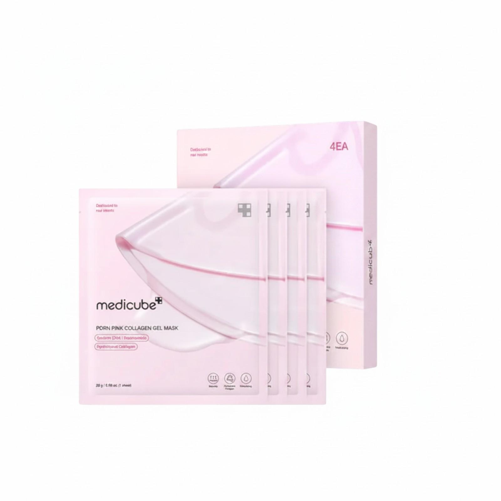 Medicube PDRN PINK COLLAGEN GEL MASK - 4 PACKS - Face mask