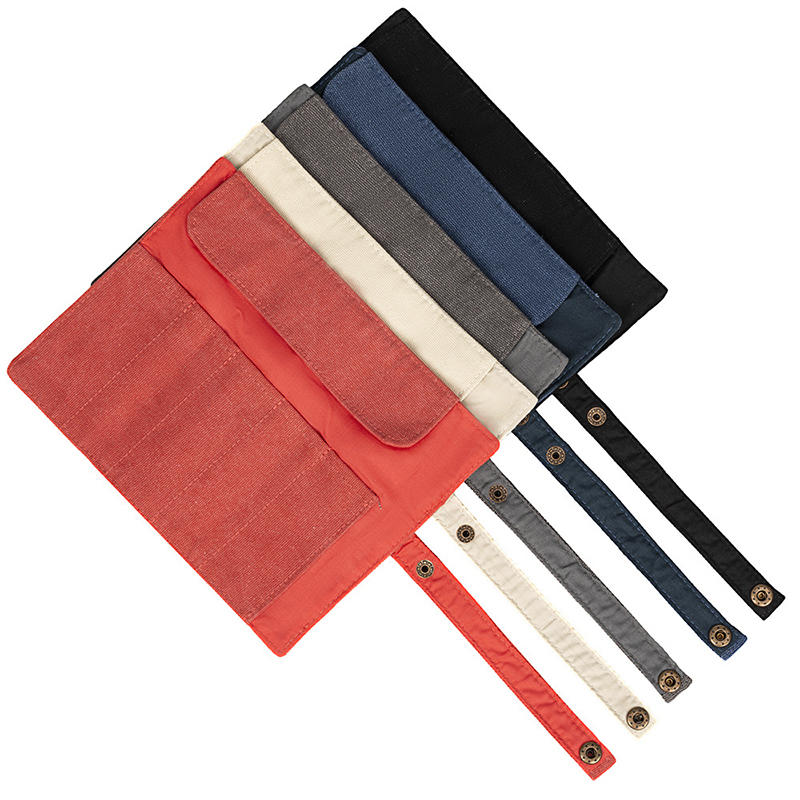 Portable Women Men Roll-Up Watch Band Storage Case Pouch Lightweight Travel Watch Roll Organizer