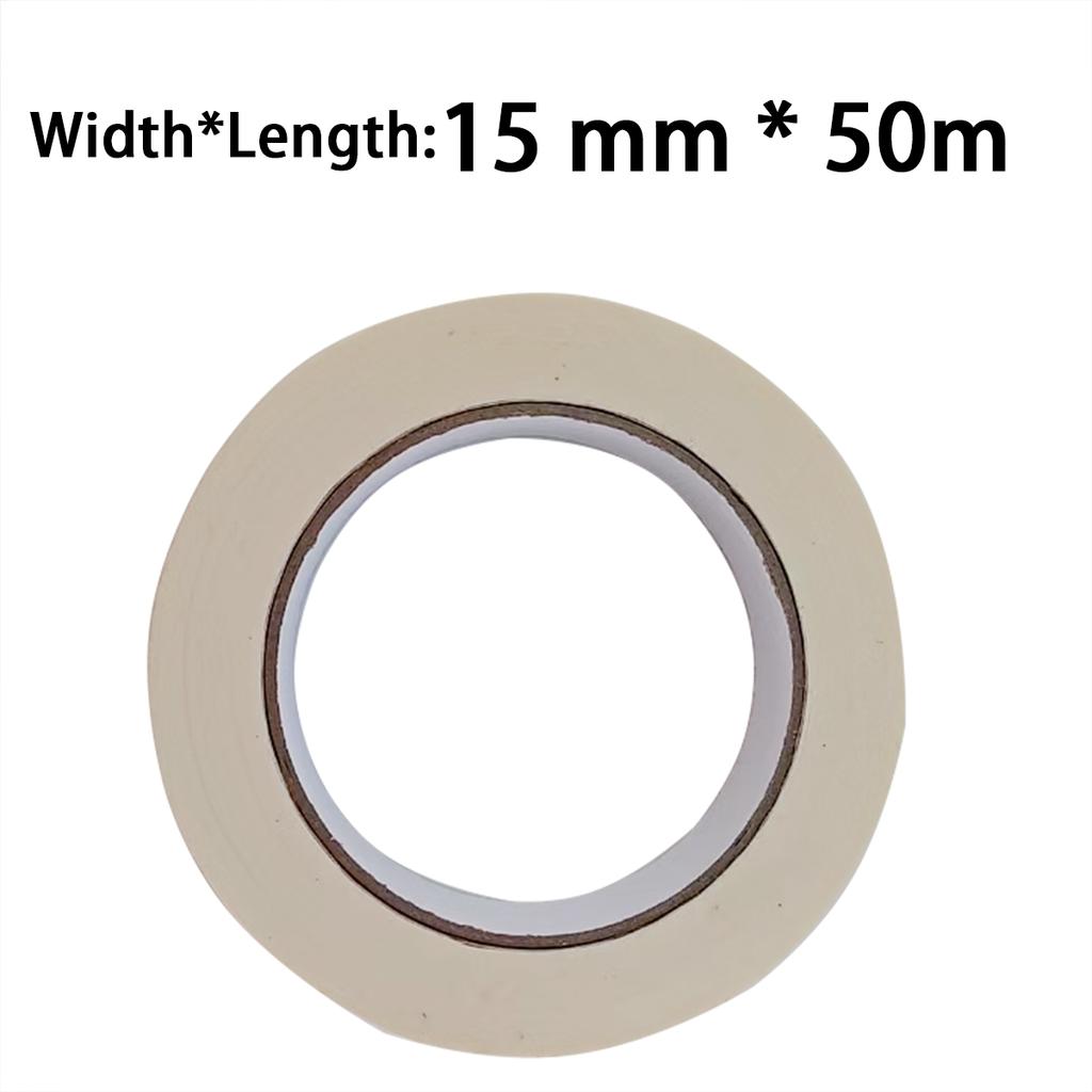 20m/50m Masking Tape White Writable Sealing Self Adhesive Tape Waterproof for Art Painting Sketch Car DIY Paper School Supplies