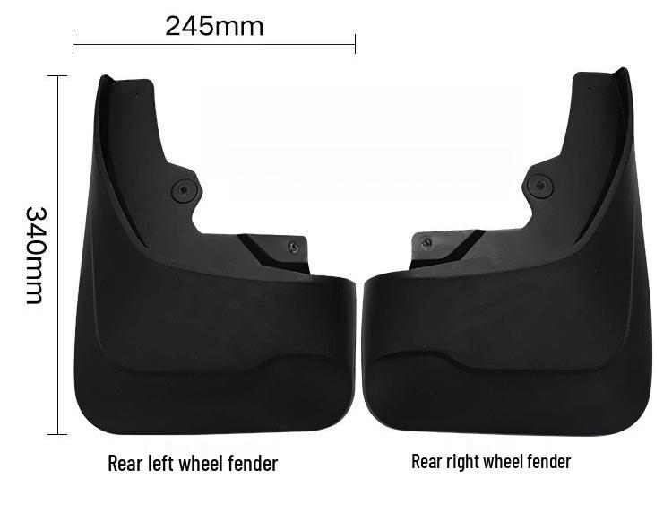 Leather Mudguards for 2020-2021 GWM POER Australian Passenger Version