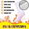 1 Pair Thermal Socks Foot Warmer Cotton Fine Workmanship Safety Massage Tool Household Multifunctional Supple To Washable