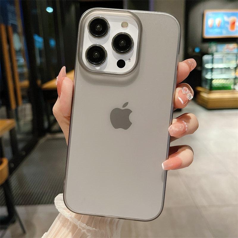 Luxury New Micropermeable Frosted Case Suitable for iPhone 14 13 12 Pro Max All-inclusive Anti-fall Cases