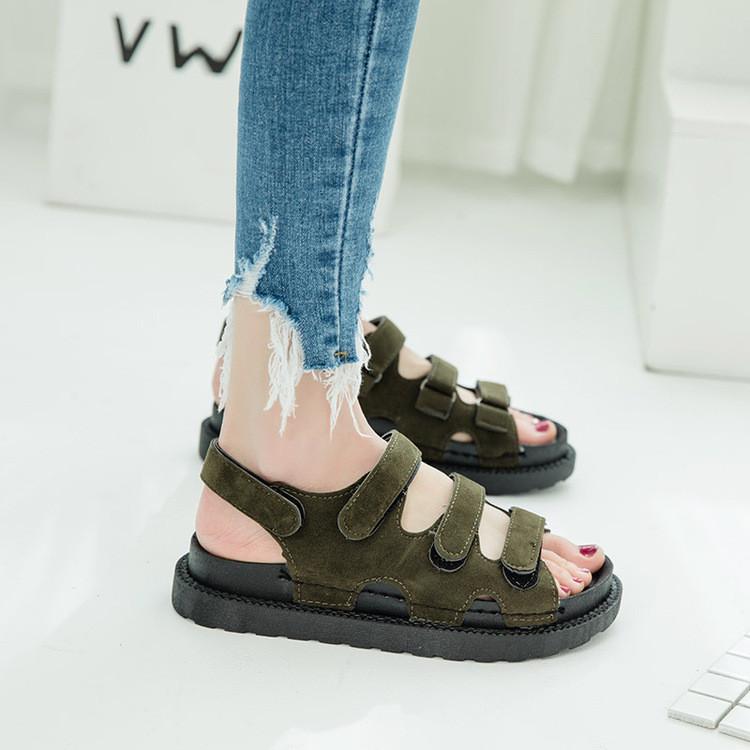 Premium Quality 2018 Summer Women's Thick Bottom Lightweight Beach Sandals For Casual Wear