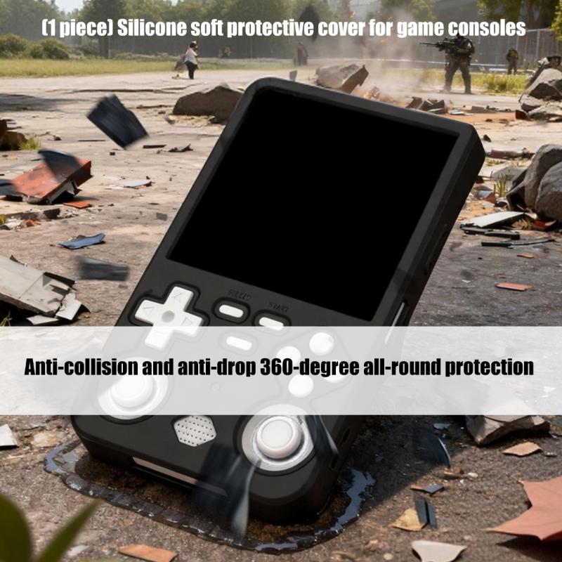 Flexible Sleeve Silicone Cover for R36 Ultra Protector Case Shockproof Shell Game Console Skin Cover Waterproof Housing