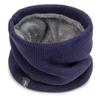 Knitted Solid Color Scarves  Warm Thickened Neck Scarfs Ski Face Mask Tube Circle Scarf for Skiing Hiking Cycling
