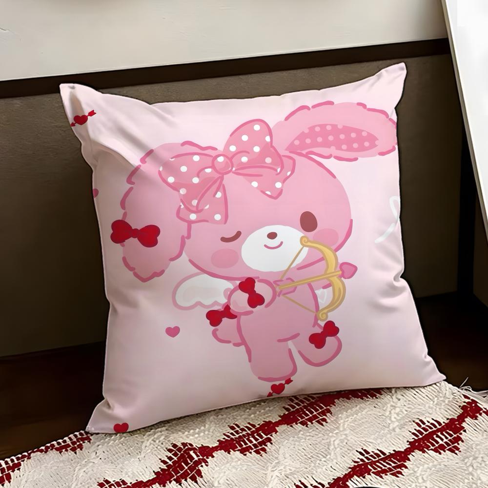 Cartoon BBONBONRIBBON Cushion Cover Reversible Soft Durable Pillow Cover Home  Car MultiScene Use for Daily Comfort