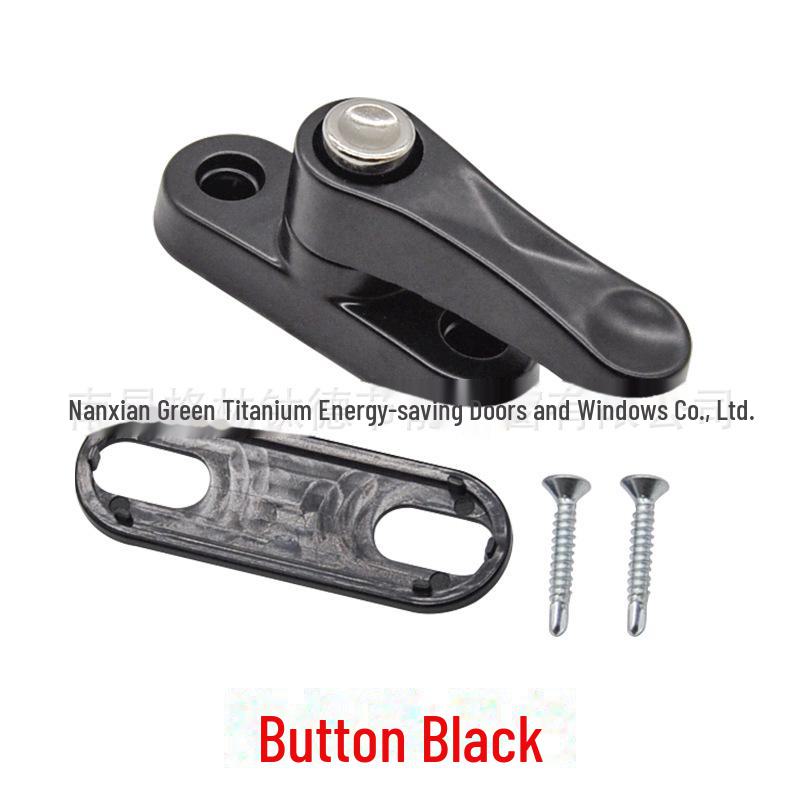 T-Type Lock Sliding Window Handle: Anti-Theft Casement Lock for Plastic and Steel Windows