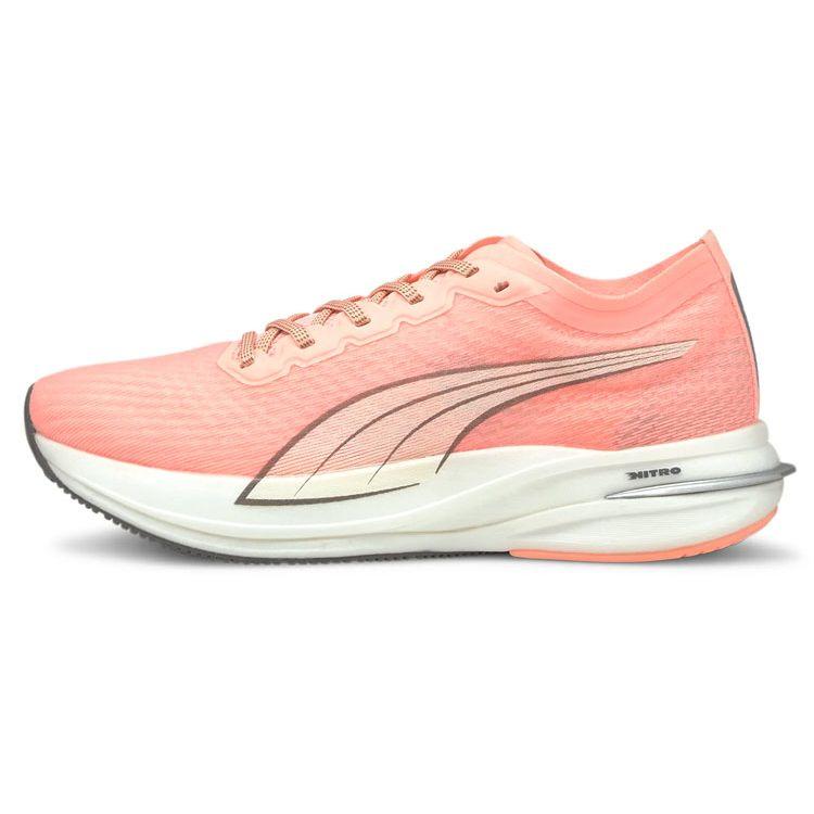 

Puma Deviate Nitro Elektro Персиковые женские кроссовки Желтый Белый 194453-03