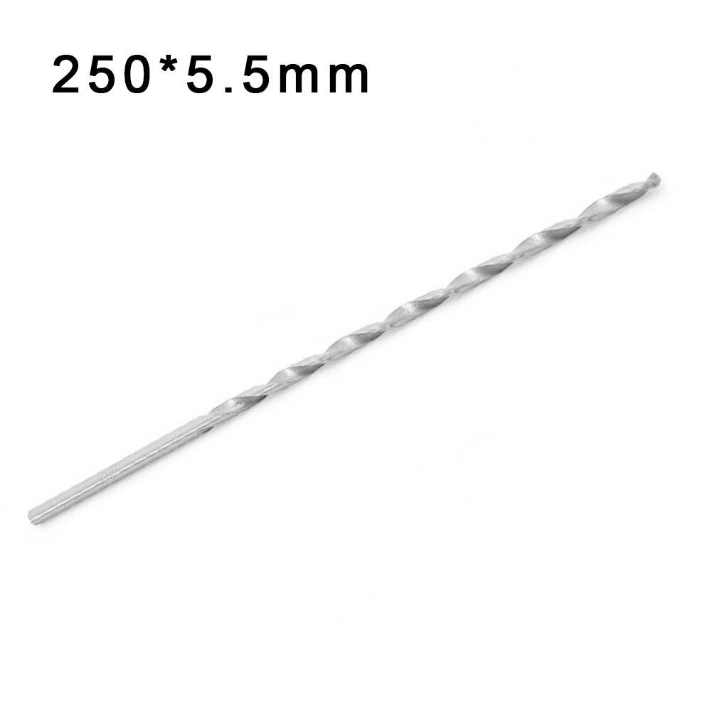 HSS Drill Bit Metal Drilling Straight Shank Equipment Silver Extra Long New