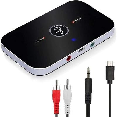 Bluetooth Receiver Adapter, Bluetooth Transmitter Receiver 5.0 Bluetooth Audio Transmitter Receiver 2 In 1 with 3.5 Audio Output