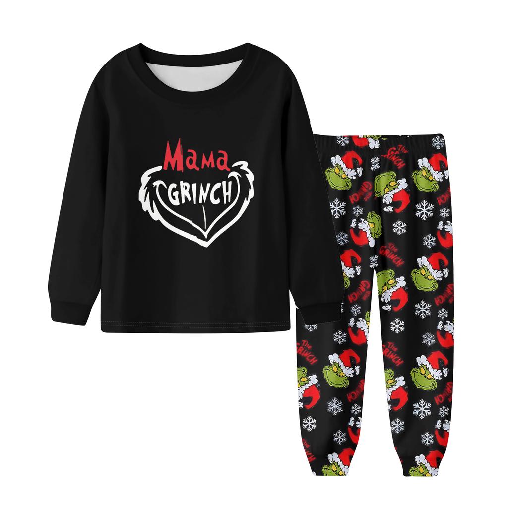 Children's  Boys And Girls Thin Two-piece  Long-sleeved Pants Two-piece