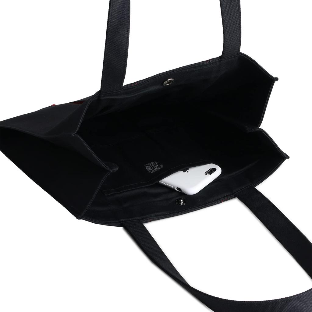 Ougi Canvas Tote Bag MH Made in Japan Kyoto Taška přes rameno Lehká Dojíždění s háčkem Kompatibilní s velikostí A4 [KOSHO] (6. Velbloud/Ivory)