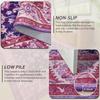 New Vintage Floral Rugs Soft Accent Large Area Rug Fluffy Carpet for Bedroom Living Room Home Decor Floor Mat