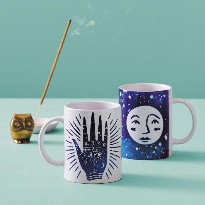 Cricut : Mugs Céramique Blanc 425ml 36 Pièces