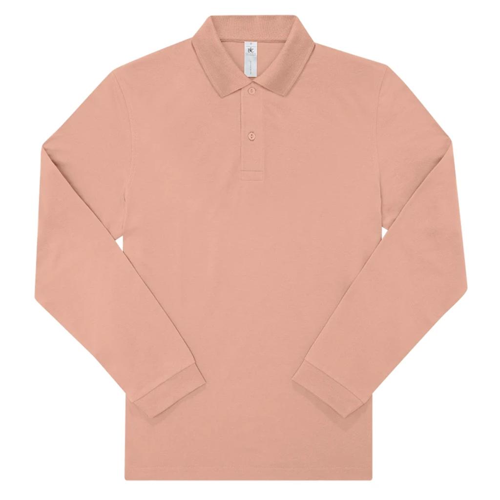 B&C Unisex Adult My Polo 210 Long-Sleeved Shirt