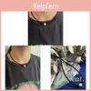 Collier court moderne à fermoir avec nacre pour femmes