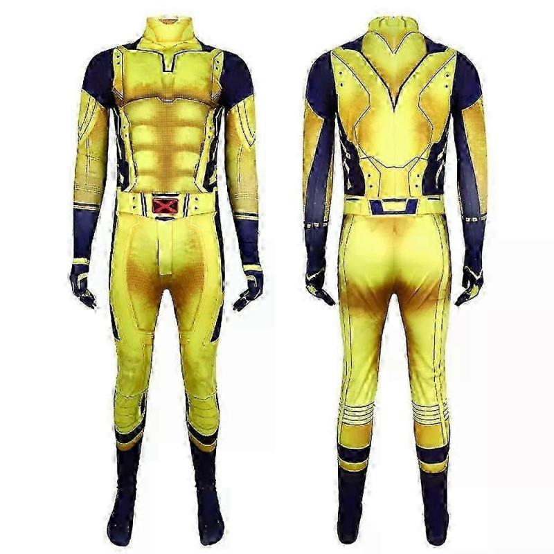 Wolver Logan Strój Bitewny Kostium Cosplay z akcesoriami Wilka Maska Kolekcja dla Fanów Marvela