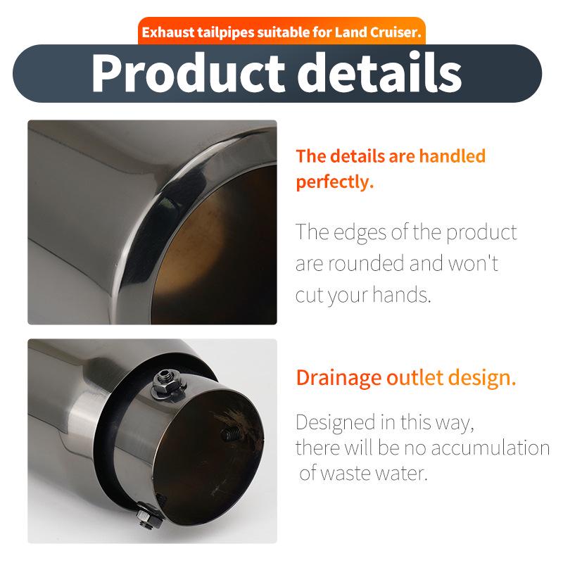 Dodge Journey 03-19 & Previa Grandia Vezel 1.8 Exhaust Tailpipe