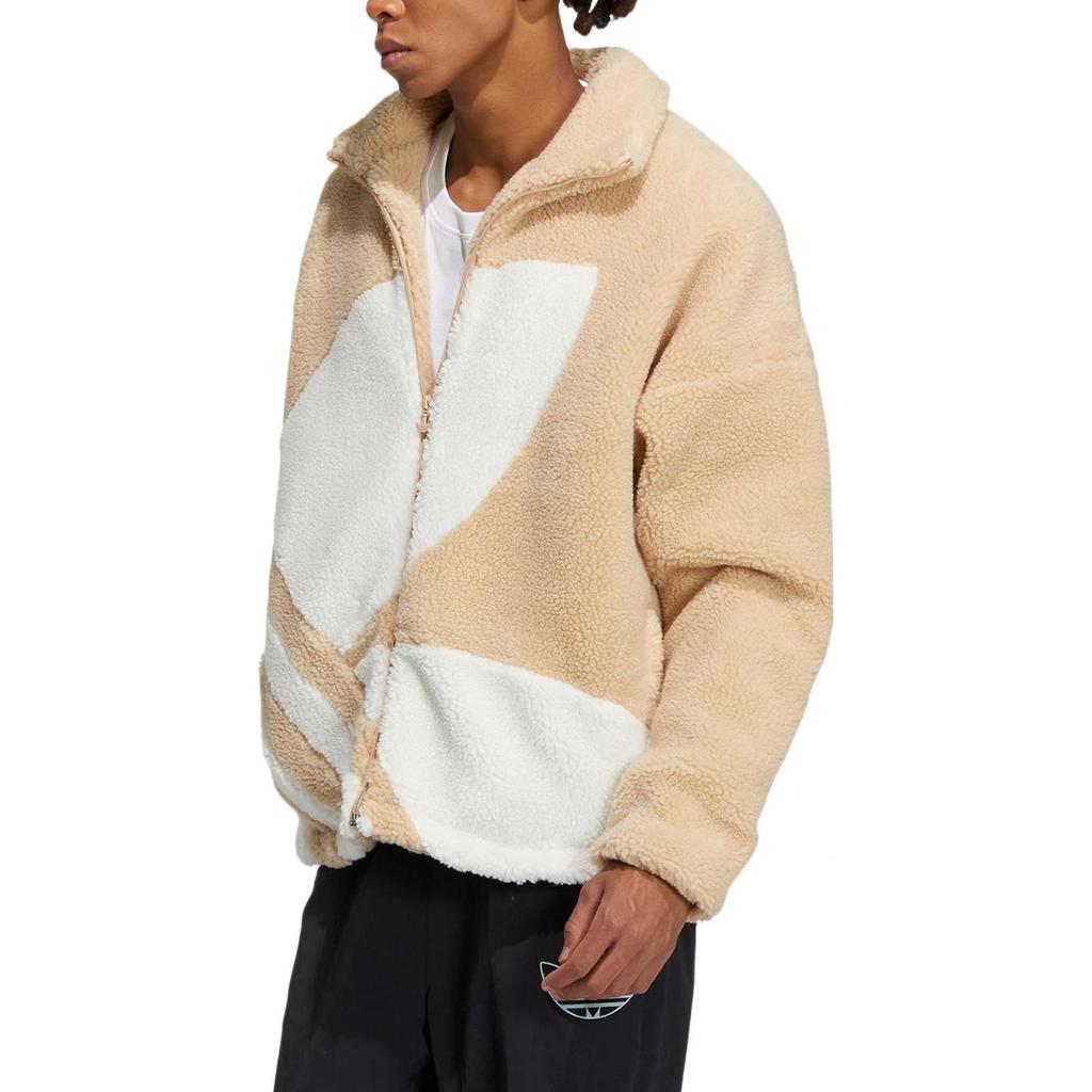 adidas originals FW22 Sherpa Jacket Tr Logo Men's HR3487