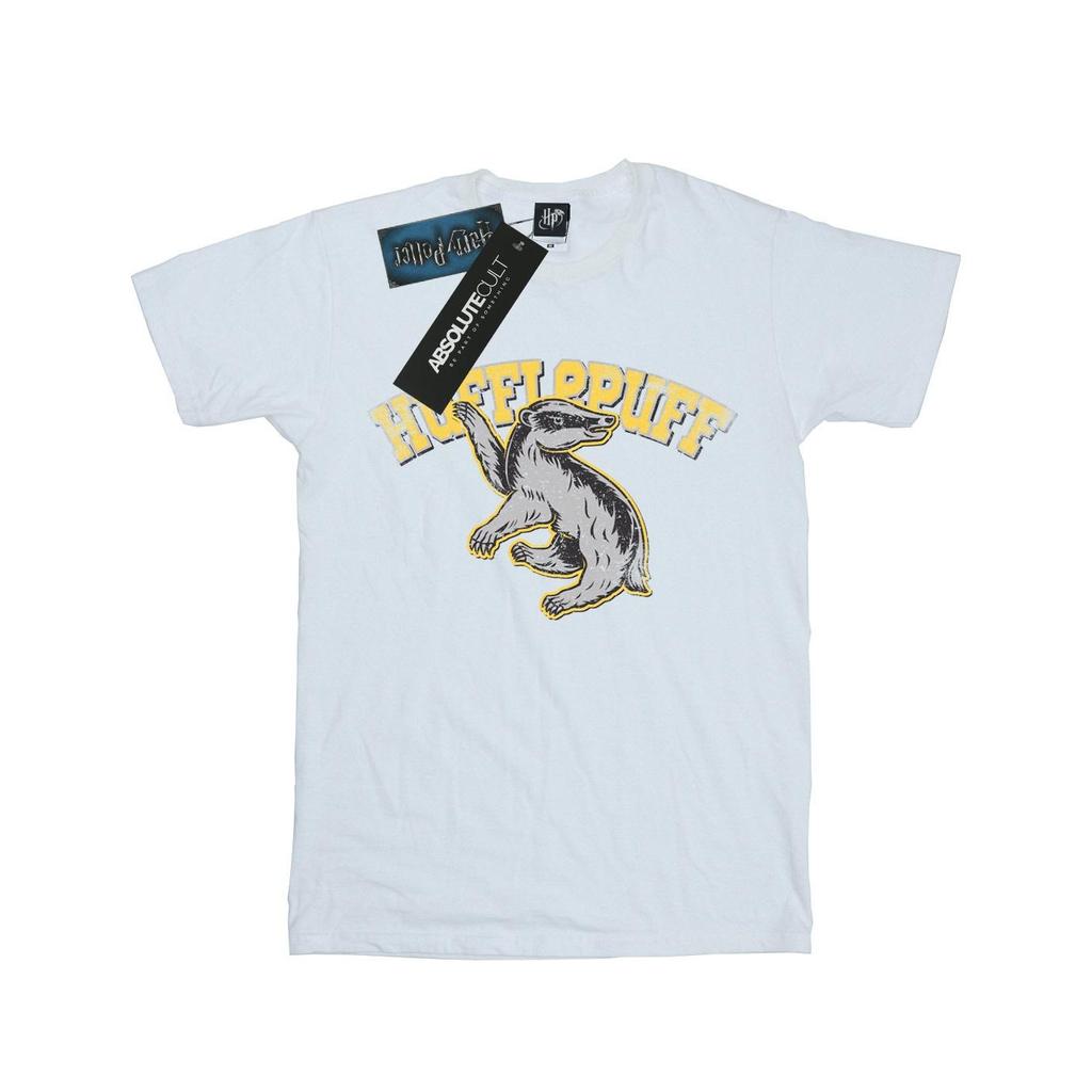HARRY POTTER Boys Hufflepuff Cotton T-Shirt
