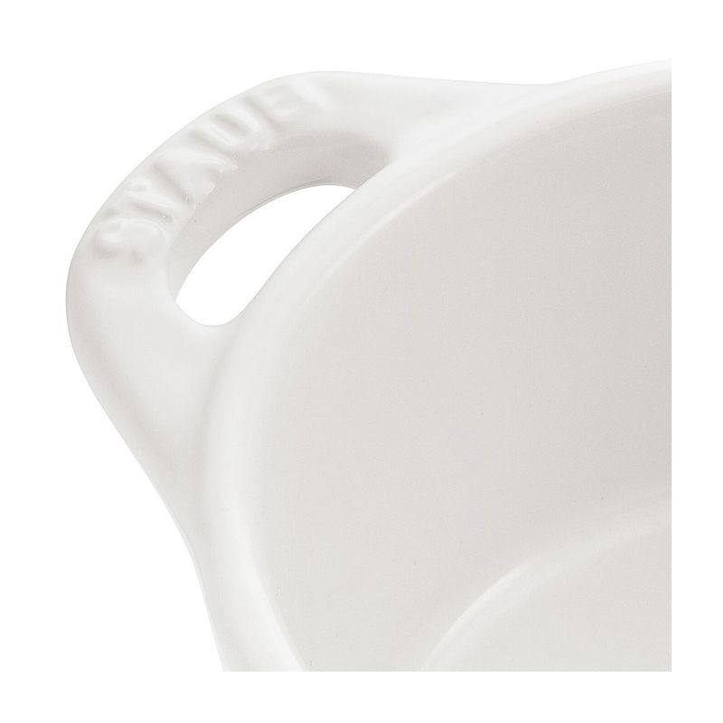 Staub Ceramic Mini Cocotte Round 10cm (Pure White)