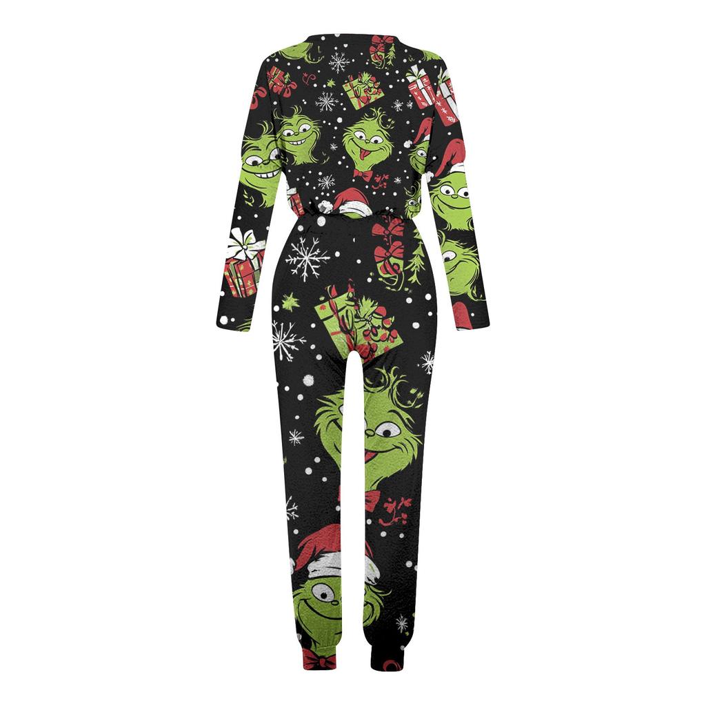 Sets für Damen, 2-teilig, Rundhalsausschnitt, Langarmshirts, Kordelzug, Jogginghose, Taschen-Sets