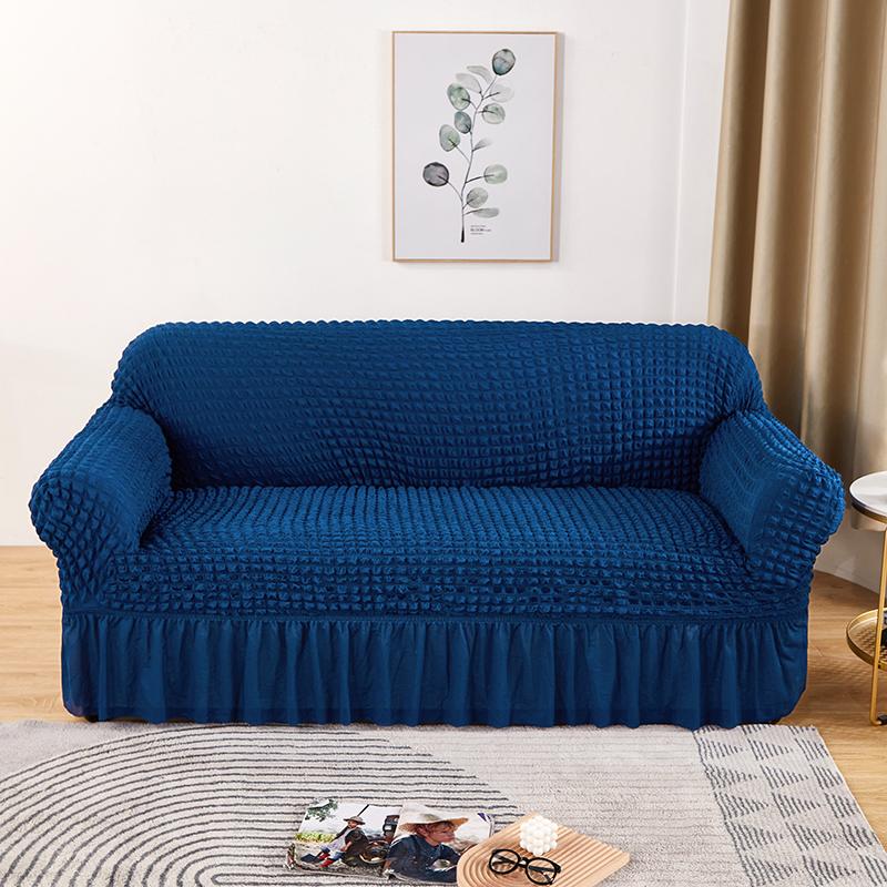 1pc high elasticity bubble lattice skirt sofa cover decorative sofa suitable for all occasions all seasons