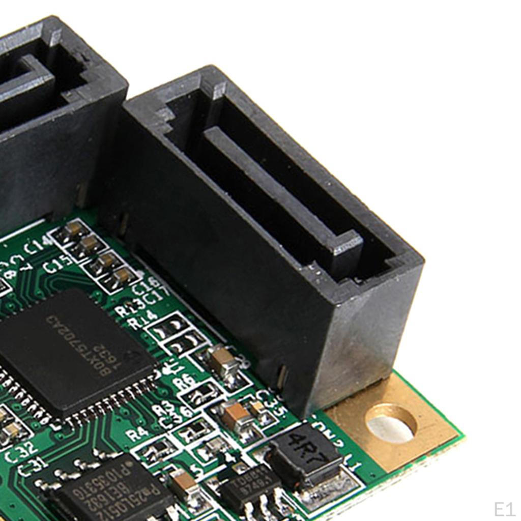 to 2Port SATA3.0 III 6 / S Expansion Card Adapter