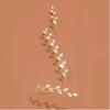Shiny Leaf Rhinestone Tassel Bracelet , Fashion Alloy Jewelry , Unique Design for Women