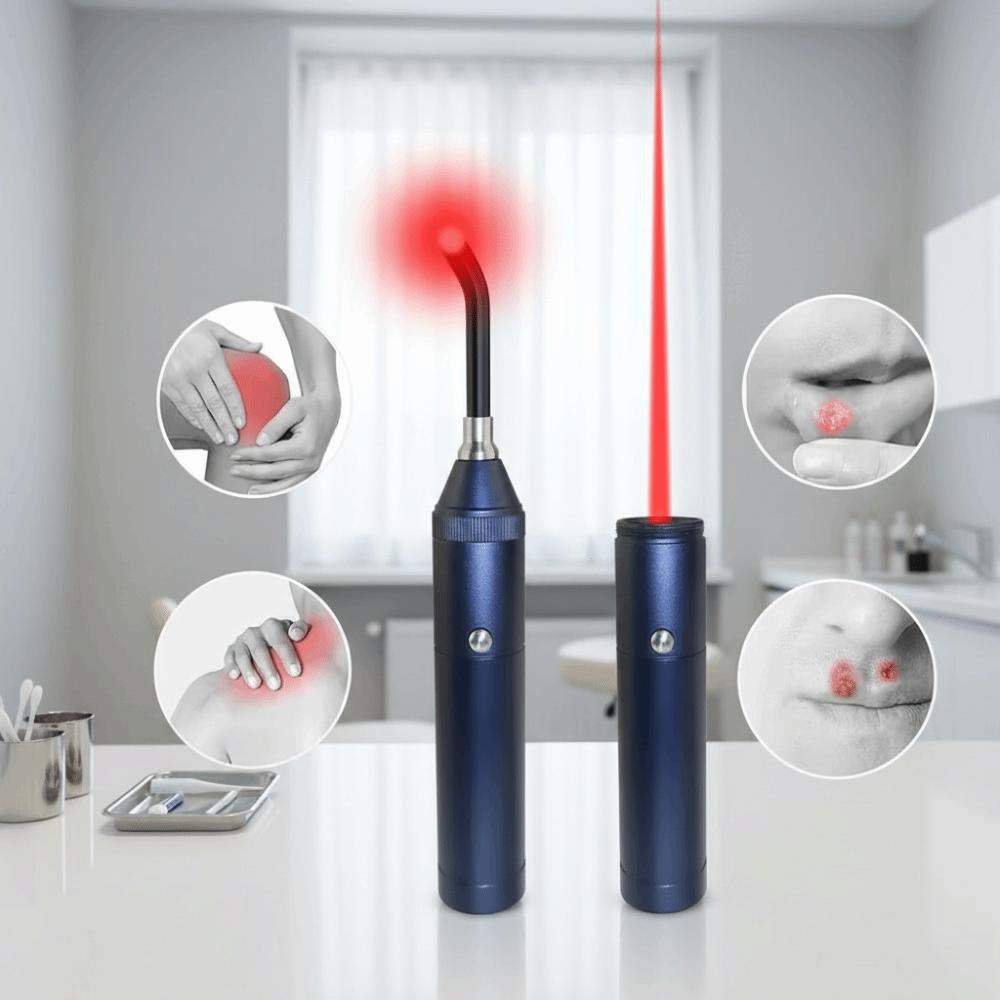 Blue Light Skin Care Wand Heat Application Oral Cavity Flashlight Red Light Device Skin Care