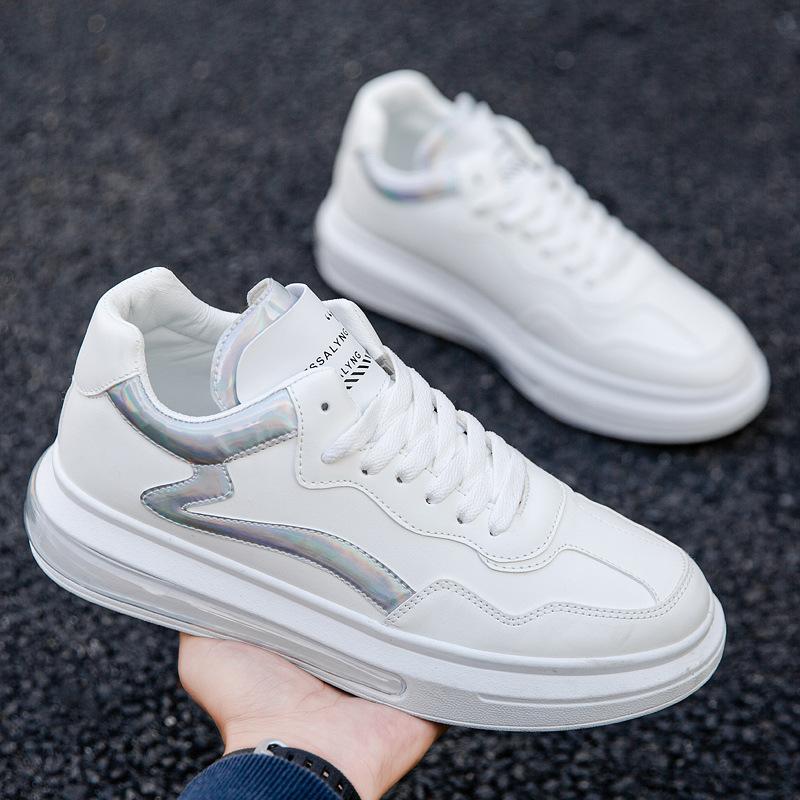 white casual sneakers mens