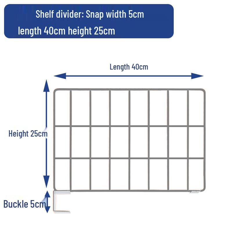 Warehouse Shelving Divider Mesh Grid Partition for Storage and Display Racks