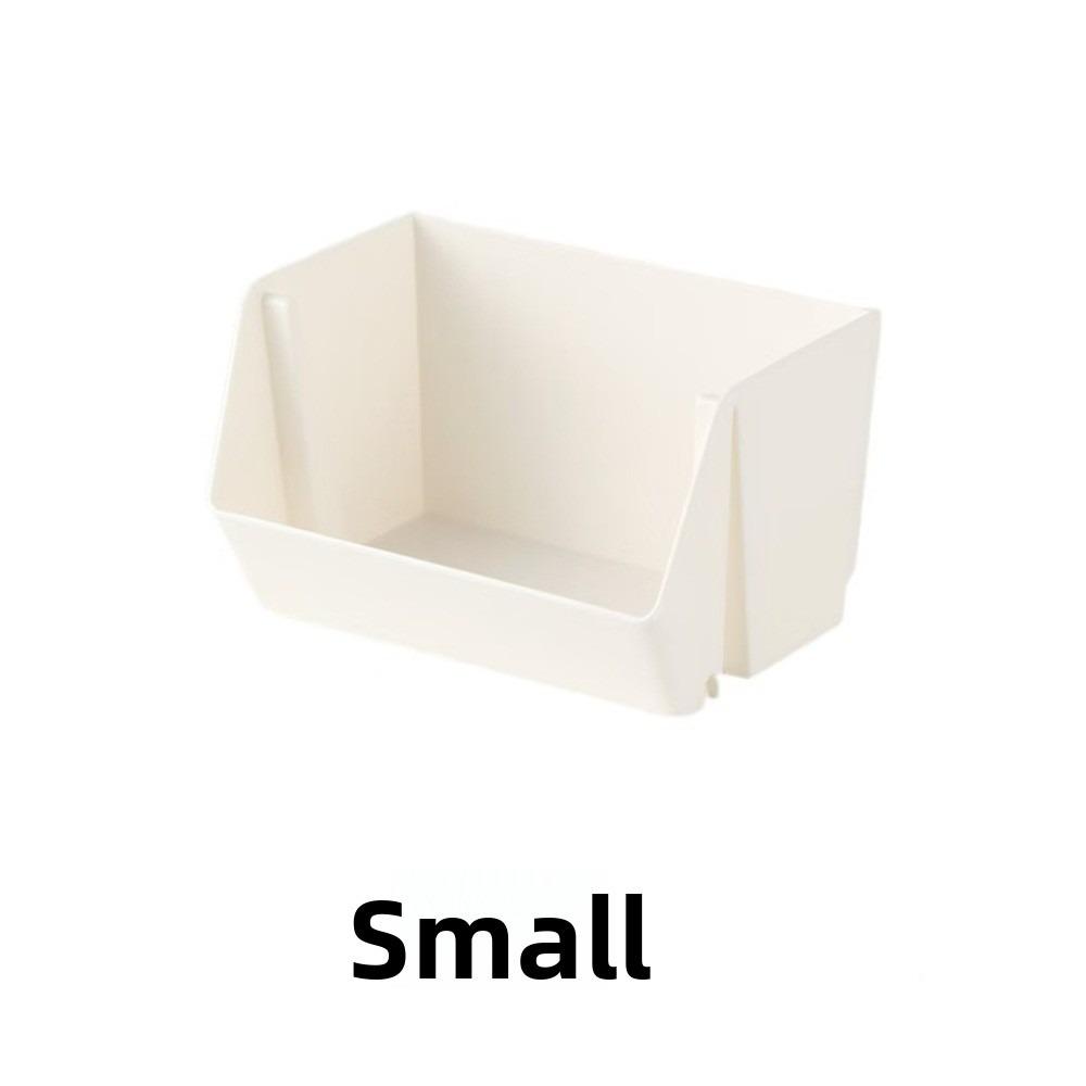 New Wall Mounted Organize Storage Bin PP Practical Storage Basket Miscellaneous Storage Box Stationery