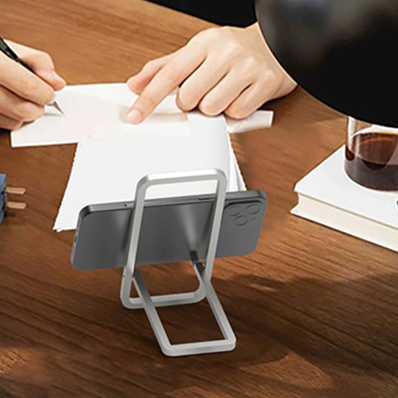 Small Foldable Phone Holder Adjustable Angles Mobile Stand Easy to Carry Universal Compatibility for All Smartphones