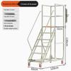 RSRDDY Mobile Picking Platform Ladder