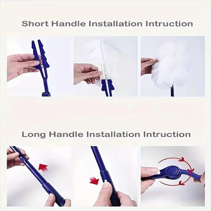 Brosse à épousseter jetable en fibre absorbante électrostatique pour climatisation, nettoyage de meubles de voiture, plumeau ménager en microfibre