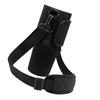 Borsa Porta Borraccia Bambino Portatile Porta Borraccia con Tracolla Regolabile per Escursionismo Nero