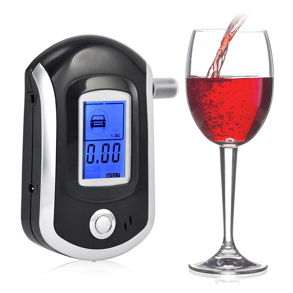 Portable Handheld Digital LCD Breathalyzer Breath Test Alcohol Tester Analyzer Detector