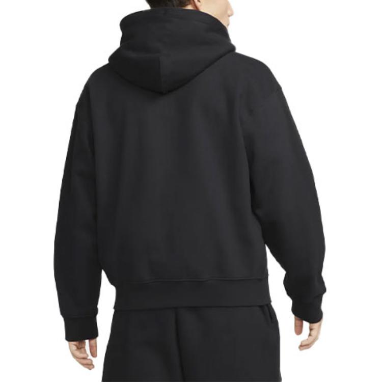 Nike Solo Swoosh Zip Up Drawstring Hoodie DR0404-010