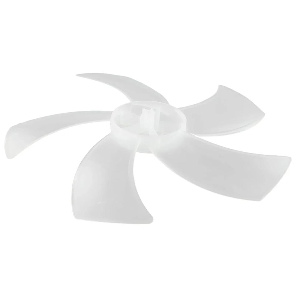 Accessories Fan Blade Wind Blade With Nut Cover Household Plastic Slow Noise 1PC Electric For Pedestal Brand New