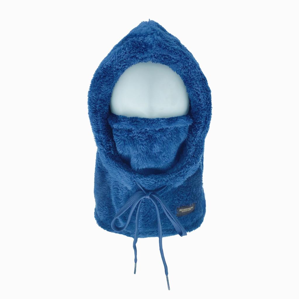 Men's autumn and winter knitted hat, cold-proof wool hat, warm balaclava cold hat, women's cross-border windproof hat