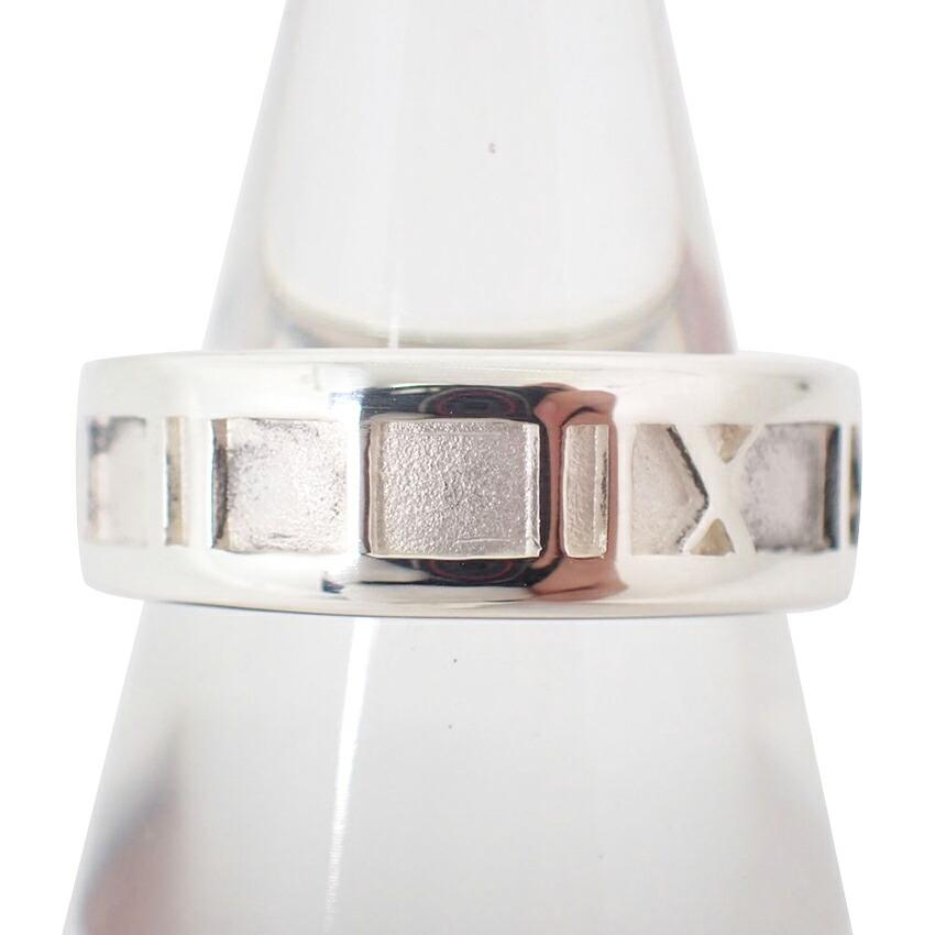 [Used] TIFFANY 925 Atlas Ring, Size 13.5, J43-5