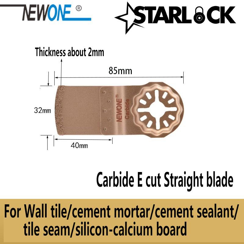 Oscillating Tool Saw Blades S9, 9pcs Blade for Wood, Plastic, Soft Metal Cutting
