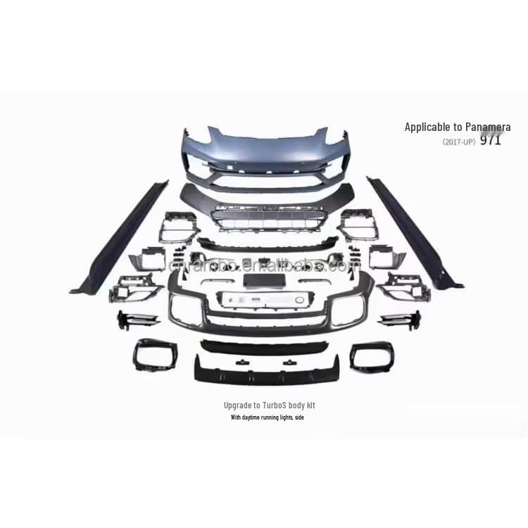 Rear Bumper Bracket for Panamera (2010-2013), part numbers 97050563502 and 97050563602.